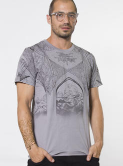Ozric Tentacles Grey men t-shirt